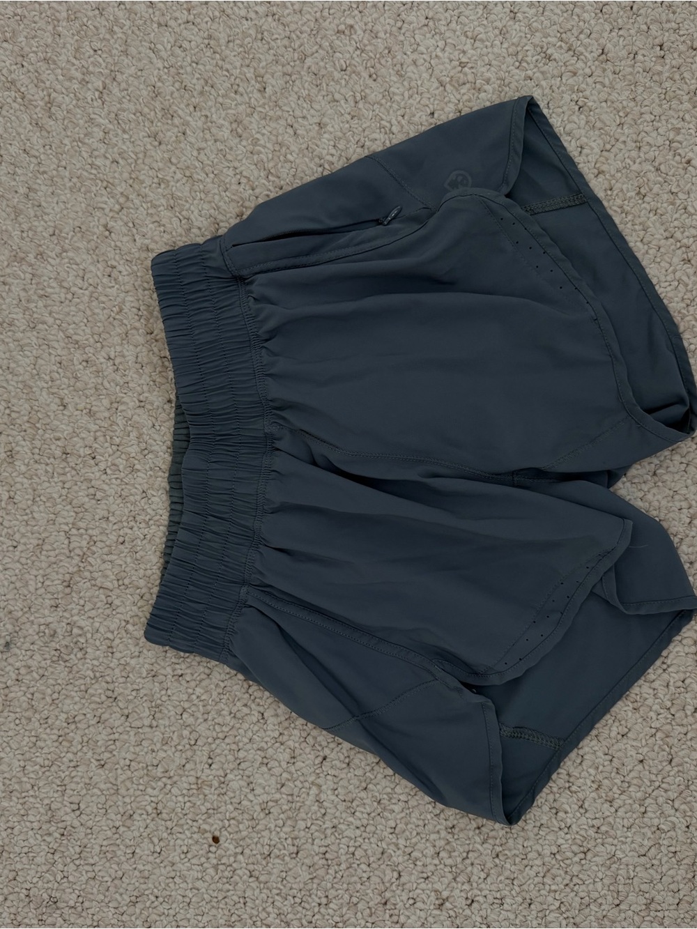 Women’s Athletic Shorts Blue Gray size small